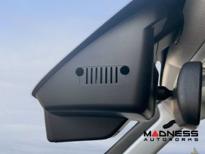 Jeep Renegade Integrated Dash Camera System - 4K Front Camera - Black